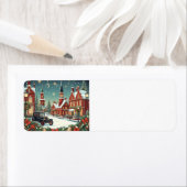 メリークリスマスビレッジ ラベル (インサイチュ)