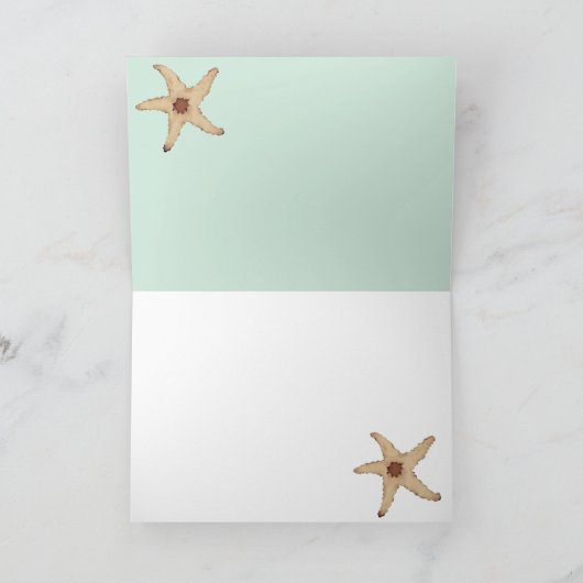 メリークリスマスビーチマーメイドサンタハットペルソナリズ シーズンカード (内部)