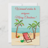 メリークリスマスビーチ シーズンカード (裏面)