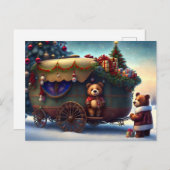 メリークリスマスビール ポストカード (正面/裏面)