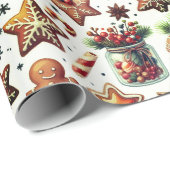 メリークリスマスピエルノクウェの休日 ラッピングペーパー (ロールコーナー)