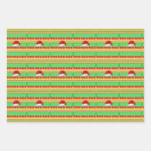メリークリスマスピグコーヒーラッピング紙シート ラッピングペーパーシート (正面)