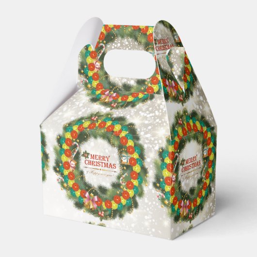 メリークリスマスピックボール1 フェイバーボックス (正面サイド)