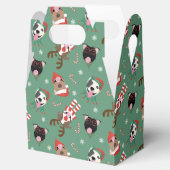 メリークリスマスピットブルドッグ フェイバーボックス (オープン)