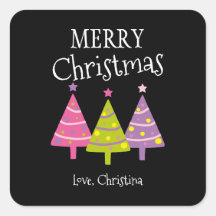 メリークリスマスピンクの木カスタム々