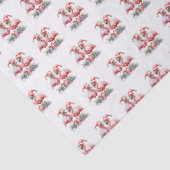 メリークリスマスピンクフラミンゴ 薄葉紙 (詳細)