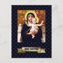 メリークリスマスファインアートクリスマスはがき シーズンポストカード