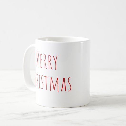 メリークリスマスファインスパイアームハウス コーヒーマグカップ (正面左)