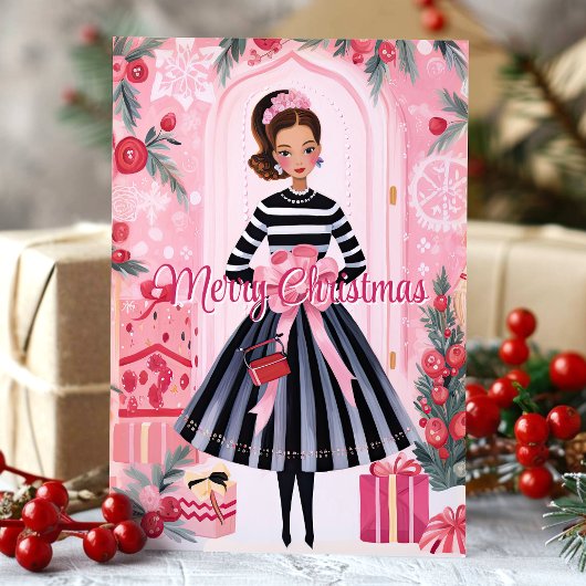 メリークリスマスファッションドール シーズンカード