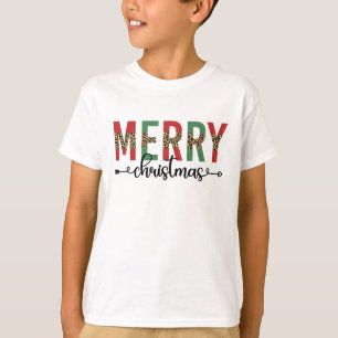 メリークリスマスファミリークリスマスお祝いギフト Tシャツ