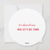 メリークリスマスファミリーパーソナライズされた写真集 シーズンカード (裏面)