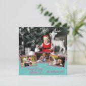 メリークリスマスファミリーフォトコラージュアメージングファブ (スタンド正面)