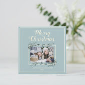 メリークリスマスファミリーフォトユーカリプリグス シーズンカード (スタンド正面)