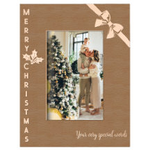 メリークリスマスファミリー写真カスタム