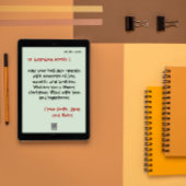 メリークリスマスファミリー写真甘くて幸せなカード シーズンカード