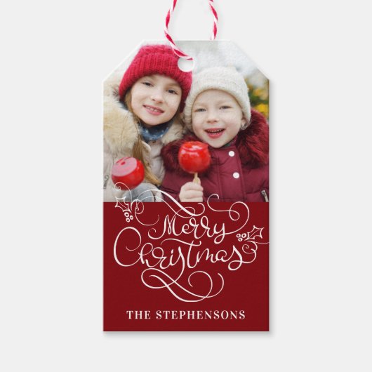 メリークリスマスファンシーの台本あなたの色 ギフトタグ (正面)