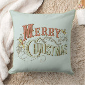 メリークリスマスファンシー文字デザイン2 クッション (ブランケット)