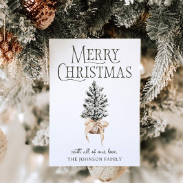 メリークリスマスファームハウス シーズンカード