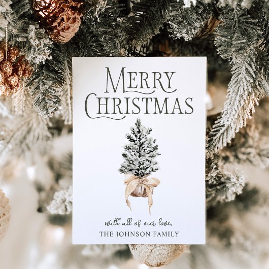 メリークリスマスファームハウス シーズンカード