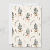 メリークリスマスファームハウス シーズンカード (裏面)