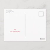 メリークリスマスフェイク金ゴールドグリッター写真 ポストカード (裏面)