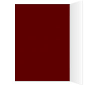 メリークリスマスフェイク金ゴールド花模様ジンルカード (内側 (左))