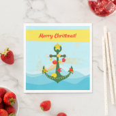 メリークリスマスフェスティバルいかり スタンダードランチョンナプキン (インサイチュ)