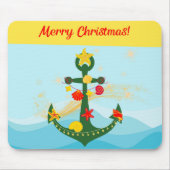 メリークリスマスフェスティバルいかり マウスパッド (正面)