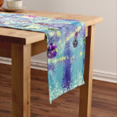 メリークリスマスフェスティバルクリスマスツリー – ギフト ショートテーブルランナー (インサイチュ)