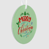 メリークリスマスフェスティバルツリー オーナメント (正面)
