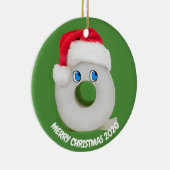 メリークリスマスフェスティバルトイレ紙2020 セラミックオーナメント (右)