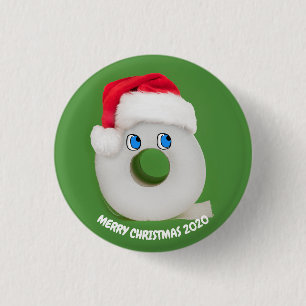 メリークリスマスフェスティバルトイレ紙2020 缶バッジ