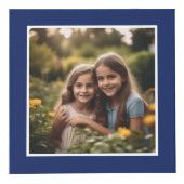 メリークリスマスフェスティバルブルーカスタムの写真 フォトキューブ (右)