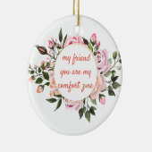 メリークリスマスフェスティバルホリデーギフトデザイン セラミックオーナメント (右)