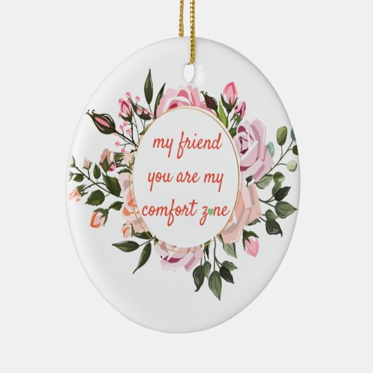 メリークリスマスフェスティバルホリデーギフトデザイン セラミックオーナメント (右)