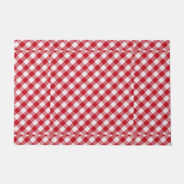 メリークリスマスフェスティバルホリデーギフトデザイン ドアマット (正面)