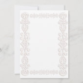 メリークリスマスフェスティバルホリデーギフトデザイン 招待状 (裏面)