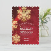 メリークリスマスフェスティバルホリデーギフトデザイン 案内状 (スタンド正面)