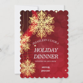 メリークリスマスフェスティバルホリデーギフトデザイン 案内状