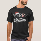 メリークリスマスフェスティバルホリデーティーキュートクリスマス Tシャツ (正面)