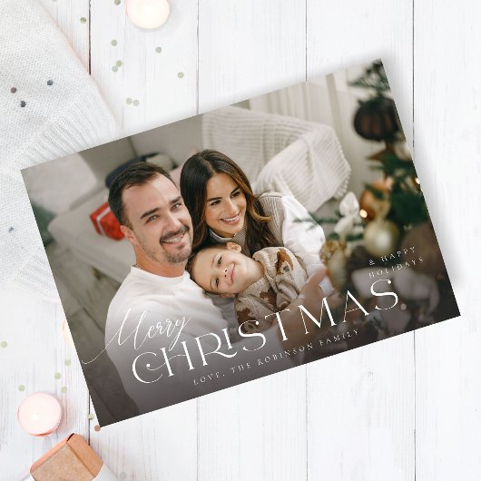 メリークリスマスフェスティバルミニマルH写真