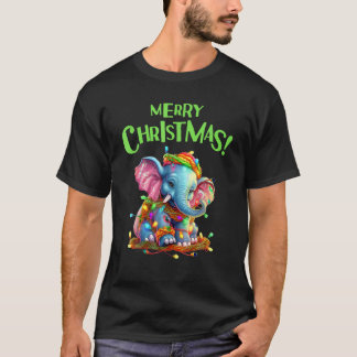 メリークリスマスフェスティバルライトカワイゾウ Tシャツ