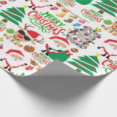 メリークリスマスフェスティバルラッピング紙 ラッピングペーパー (角)