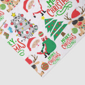 メリークリスマスフェスティバルラッピング紙 薄葉紙 (詳細)