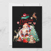 メリークリスマスフェスティバル2024サンタ 招待状 (裏面)