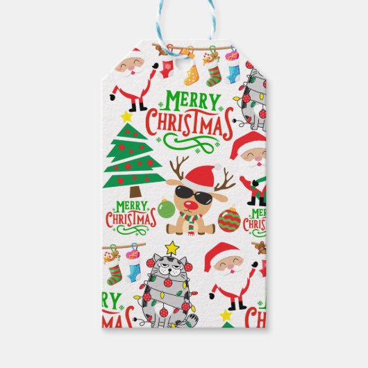 メリークリスマスフェスティバル ギフトタグ (正面)