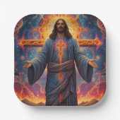 メリークリスマスフェスティバル ペーパープレート (正面)