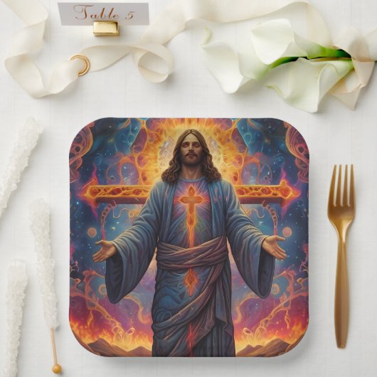 メリークリスマスフェスティバル ペーパープレート (ウェディング)