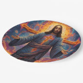 メリークリスマスフェスティバル ペーパープレート (アングル)