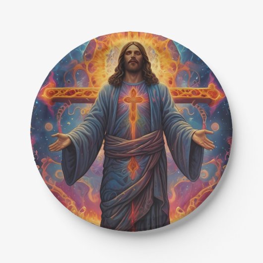 メリークリスマスフェスティバル ペーパープレート (正面)